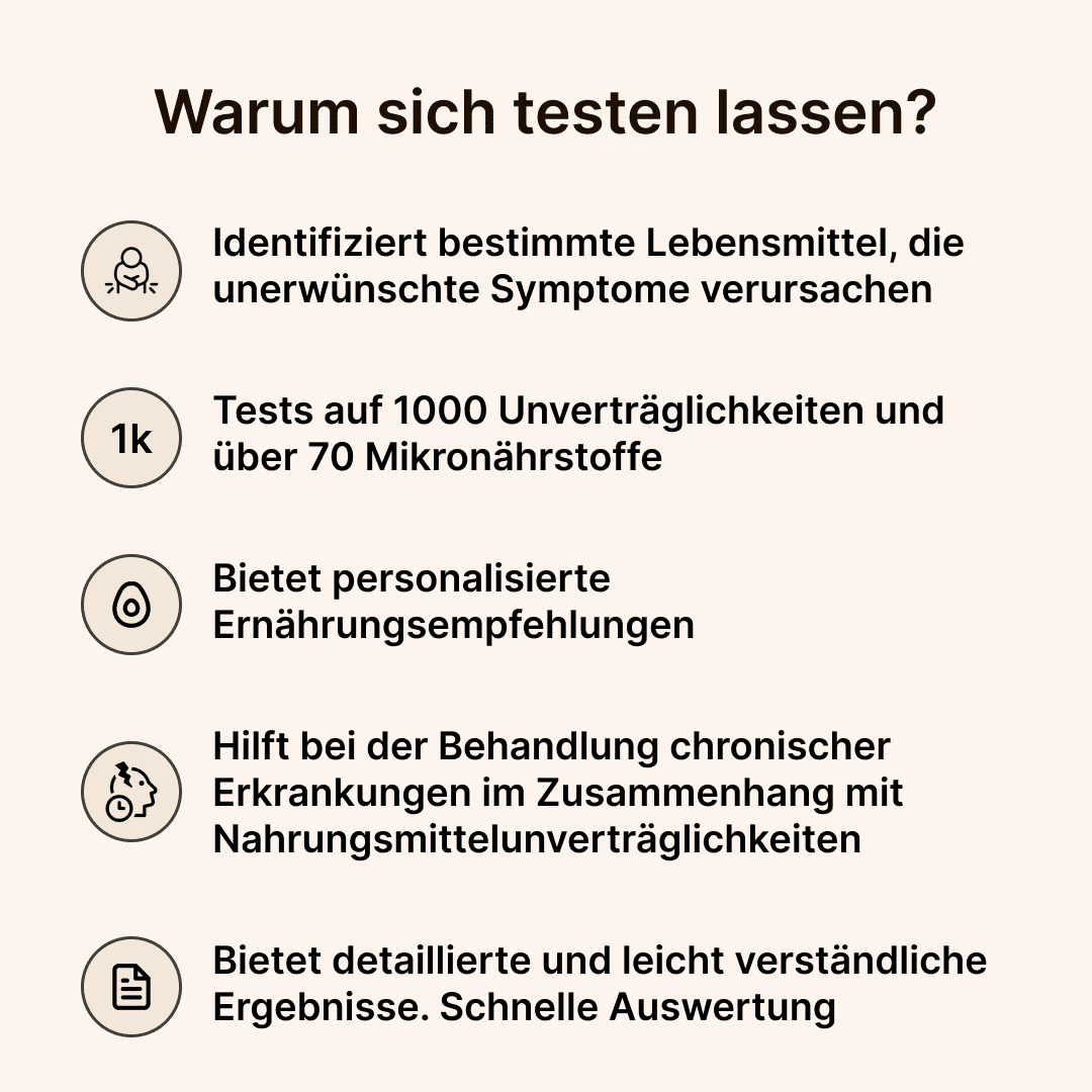 Aktion: Unverträglichkeitstest Pro